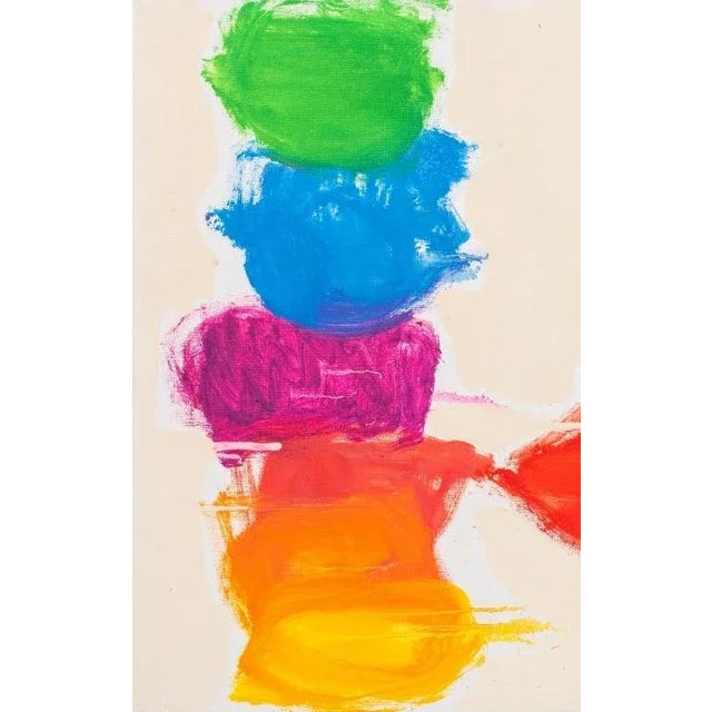 Domenick Capobianco (American, b. 1928), Abstract Expressionist Composition, Acrylic on Panel, depicting an abstracted...