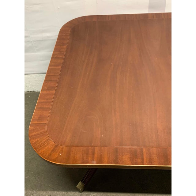 Mid 20th Century Duncan Phyfe Style 5 Ft. Drop Leaf Dining Table For Sale - Image 4 of 5