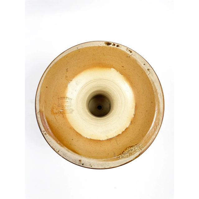 Antique Royal Doulton / Doulton Lambeth Ceramic Stoneware Match Striker For Sale In Buffalo - Image 6 of 7