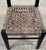 4 Palecek Blackened Pananawood & Woven Seagrass Dining Chairs, Late 20th Century For Sale - Image 10 of 17