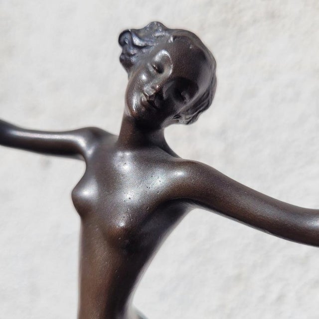 Josef Lorenzl, Art Deco Dancer Figure, 20th Century, Bronze For Sale - Image 16 of 18