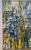Mid Century Modern Abstract Painting by California Artist Carol Bernard 1960's For Sale In San Francisco - Image 6 of 8