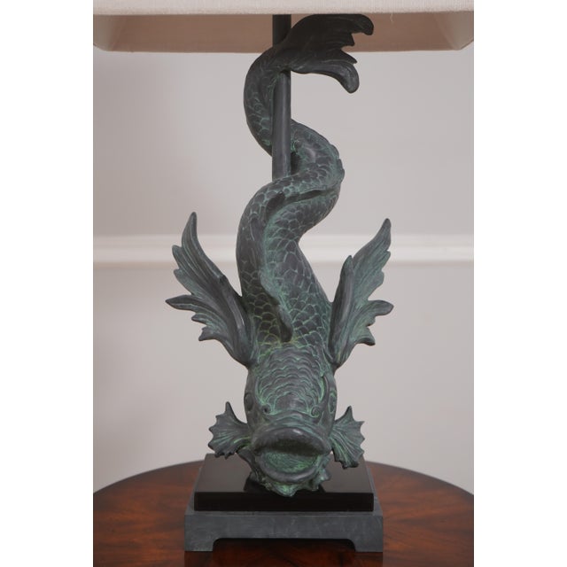 Wood Pair of Wildwood Biltmore Lamps on Tables (Attached) For Sale - Image 7 of 16