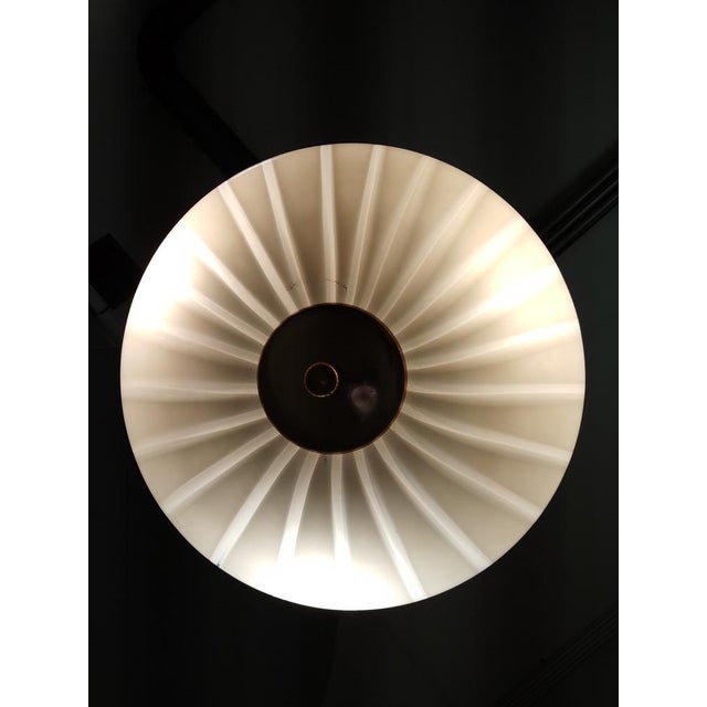 Vintage Murano Glass and Brass Ceiling Light, 1960s For Sale - Image 6 of 11