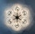 Not Yet Made - Made To Order 21st Century Hive Satin Brass Clear Murano Flush Mount by Fabio LTD For Sale - Image 5 of 9