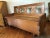 Wooden Massive Folding Bench with Chest, 1950s. For Sale - Image 12 of 12