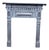 Antique Victorian Cast Iron Mantel Surround for Wood Burning Stove For Sale