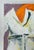 Contemporary Surreal Heart Coffee and Robe Painting For Sale - Image 4 of 8