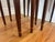 Mid 20th Century Henkel-Harris Mahogany Nesting Tables With Inlay For Sale - Image 17 of 18