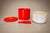 1970s 1970s Jorge Zalszupin, Paulo Jorge Pedreira and Oswaldo Mellone “Eva” Ice Bucket in Red Plastic, Brazil For Sale - Image 5 of 18