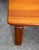 1960s Mid Century Danish Modern Coffee Table Solid Teak Kd Denmark Large Wide Planked For Sale - Image 5 of 12
