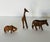 Safari 1960s Set of 3, Me Insturen Carved Wood Safari Figurines For Sale - Image 3 of 4