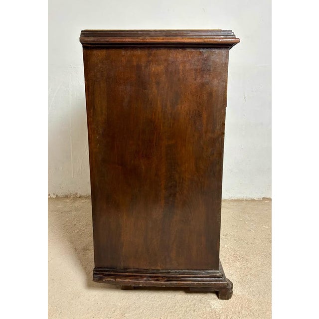 Spanish Baroque Oak Chest of Drawers, 1880 For Sale - Image 12 of 14