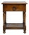 Oak Side Table In Original Patina For Sale