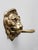 Antique Brass Lion Head Door Knocker For Sale - Image 11 of 11