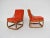 Set of Bamboo Armchairs with Velvet Cushion by Ross Littel & Inger Klingenberg, 1969 For Sale - Image 9 of 9