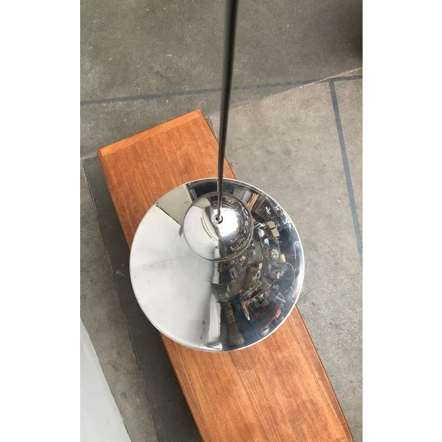 Vintage Italian Silver Pendant Lamp, 1970s For Sale - Image 17 of 18