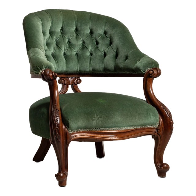 Louis Philippe Accent Chair, Antique, France, 19th Century For Sale