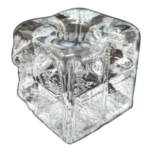 Blenko Glass Company Diamonds Candleblock by Artist Don Shepherd - Museum Piece