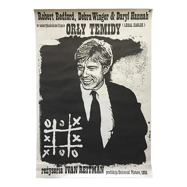 Polish Legal Eagles Movie Poster by Jakub Erol, 1987 For Sale