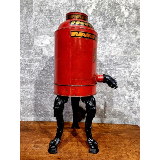 Vintage Cast Iron Decorative Syrup Dispenser, 1890s For Sale - Image 7 of 14