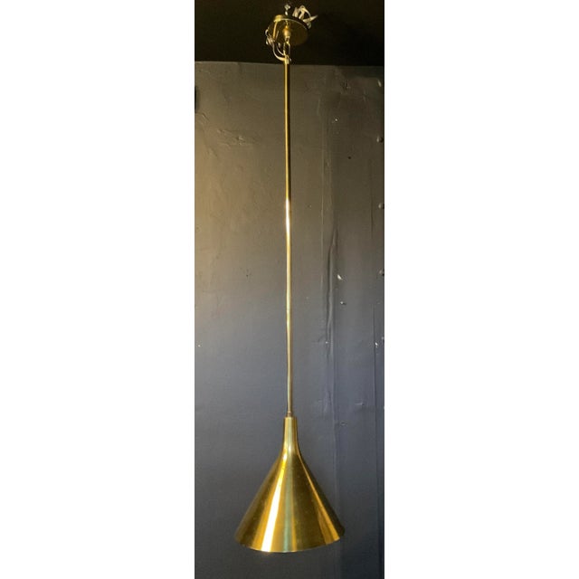 Robert Abbey Contemporary Pierce Pendant Light For Sale - Image 11 of 11