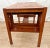 Wood Antique Mission Arts and Crafts Library Desk, Drawer, Tiger Oak, Side Shelves For Sale - Image 7 of 12