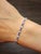 Modern 2.20 Ct Natural Ceylon Sapphire & Diamond Tennis Bracelet For Sale - Image 3 of 8