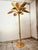 Vintage 12-Light Palm Floor Lamp in Brass, 1970s For Sale - Image 13 of 18