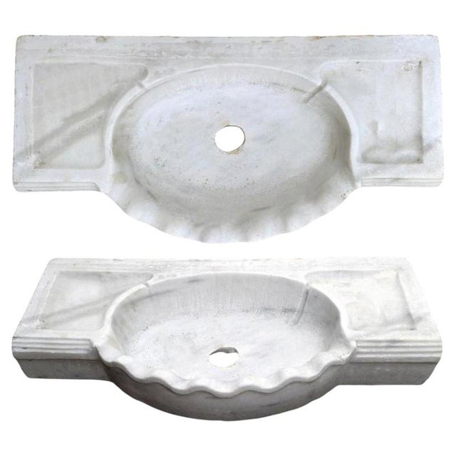 Antique Marble Sink, 1900s For Sale - Image 6 of 6