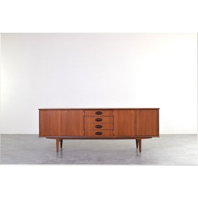 Mid-Century Modern Danish Teak Sideboard, 1960s For Sale - Image 17 of 17