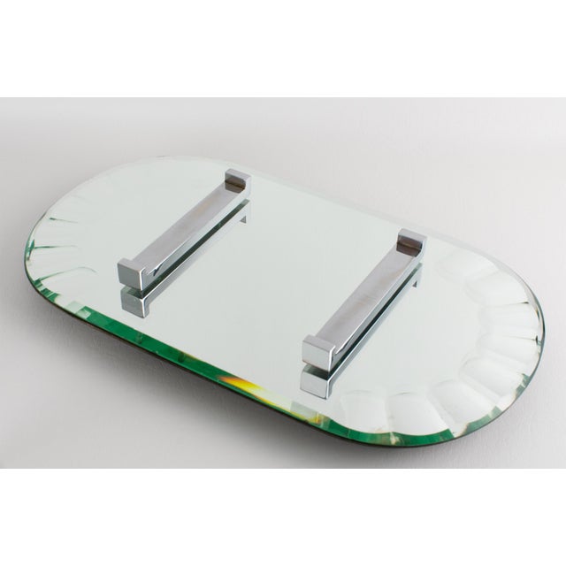 Baccarat France Art Deco Crystal Centerpiece Bowl For Sale In Atlanta - Image 6 of 18