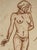 Fritz Uphoff, Two Female Nudes, 1930, Red Chalk Drawing For Sale - Image 3 of 7
