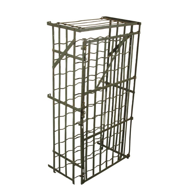 French Vintage French Wine Rack For Sale - Image 3 of 8