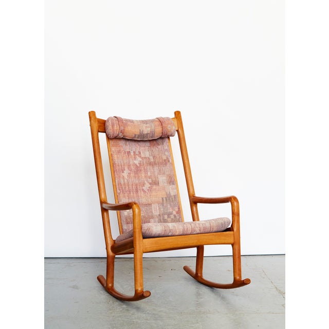 Rocking Chair by Hans Olsen for Juul Kristensen, 1970s For Sale - Image 18 of 18