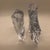 Set Pair of Nambe 7" Crystal Candlesticks Candle Holders Chill David Tisdale For Sale - Image 9 of 10