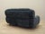 Wood Vintage Italian Navy Blue Velour Sofa, 1970s For Sale - Image 7 of 15