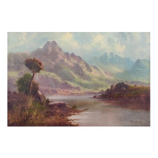 Peter Graham, Scottish Highlands, 1880s, Oil on Canvas For Sale