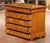 Wood Mid 19th Century French Louis Philippe Burl Walnut Five-Drawer Chest Commode For Sale - Image 7 of 11