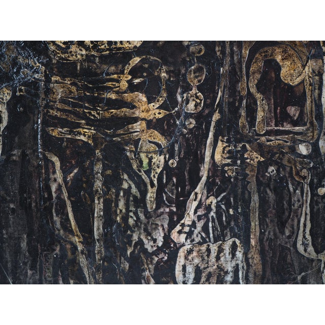 the Song of the Water Spirit Oil on Canvas by Jean-Pierre Vielfaure For Sale - Image 4 of 6