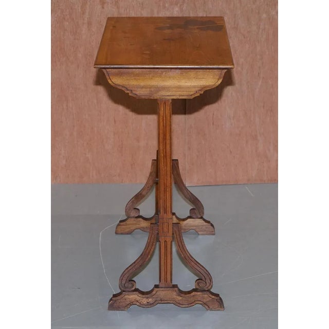 Art Nouveau Nesting Tables by Emile Galle, Set of 4 For Sale - Image 9 of 18