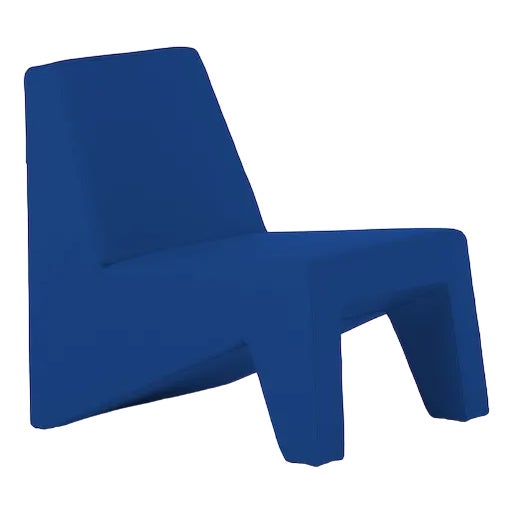 Cubic Blue Chair by Moca For Sale