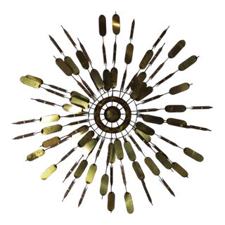 Brutalist Abstract Wall Sculpture in the Style of Curtis Jere For Sale