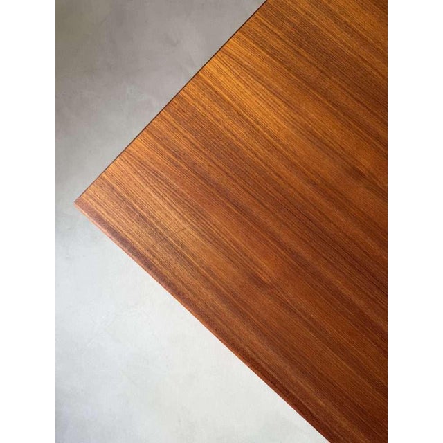 Wood Mid-Century Teak Coffee Table from Alf Svensson, 1960s For Sale - Image 7 of 10
