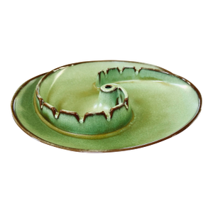 Frankoma Mid Century Large Art Ashtray