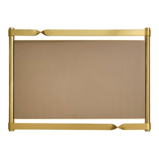 Italian Smoked Bronze Wall Mirror No. 02 Attributed to Luciano Frigerio, 1970s For Sale