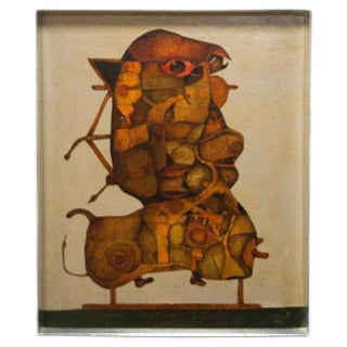 Painting, Oil on Canvas, Spain, 1970 For Sale