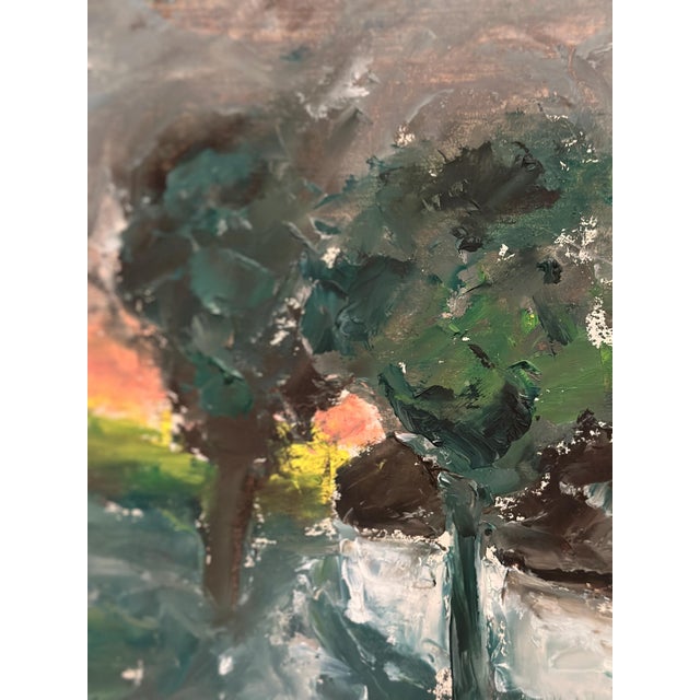 Kai Nielsen, Landscape with Houses, 1960s, Oil on Panel, Framed For Sale - Image 9 of 13