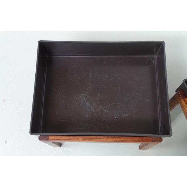 Mid-Century Danish Santos Rosewood Planters, 1960s, Set of 2 For Sale - Image 17 of 18