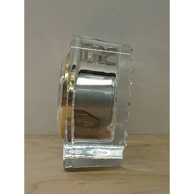 Vintage MCM Staiger Quartz Square Clock – W. Germany For Sale - Image 4 of 6